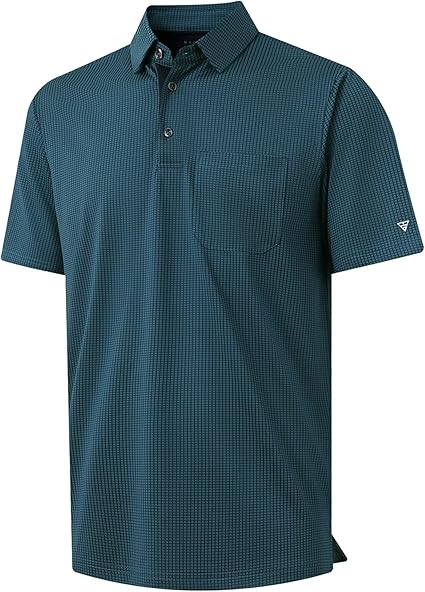 Fit Jacquard Mens Polo Shirts