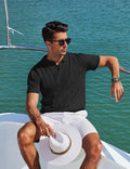 COOFANDY Mens Polo Shirts Short Sleeve