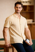 Textured Resort Cabin Shirt