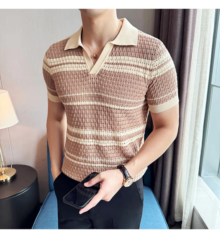 Siena Classico Knit Polo Shirt