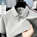 Men's 100% Cotton Polo Shirt - Summer Casual Breathable