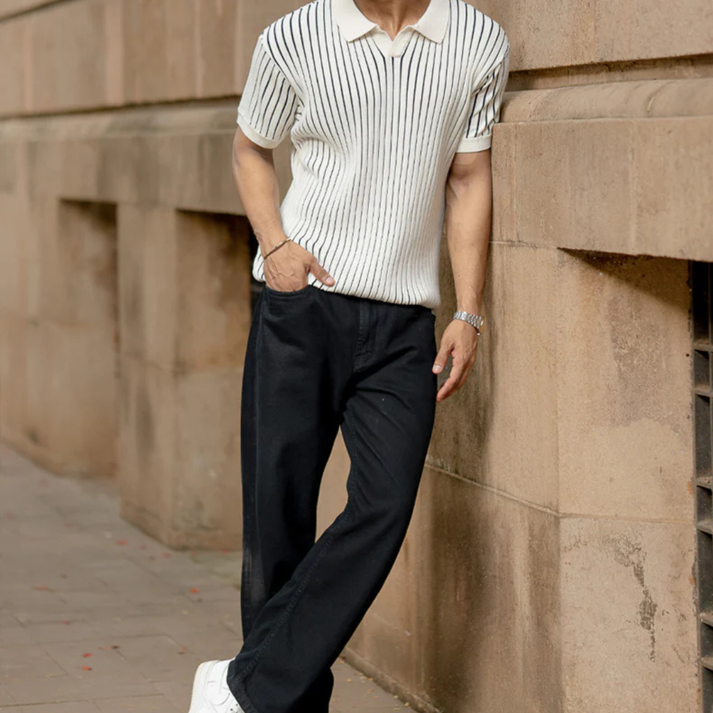 Off-White Structured Stripe T-Shirt