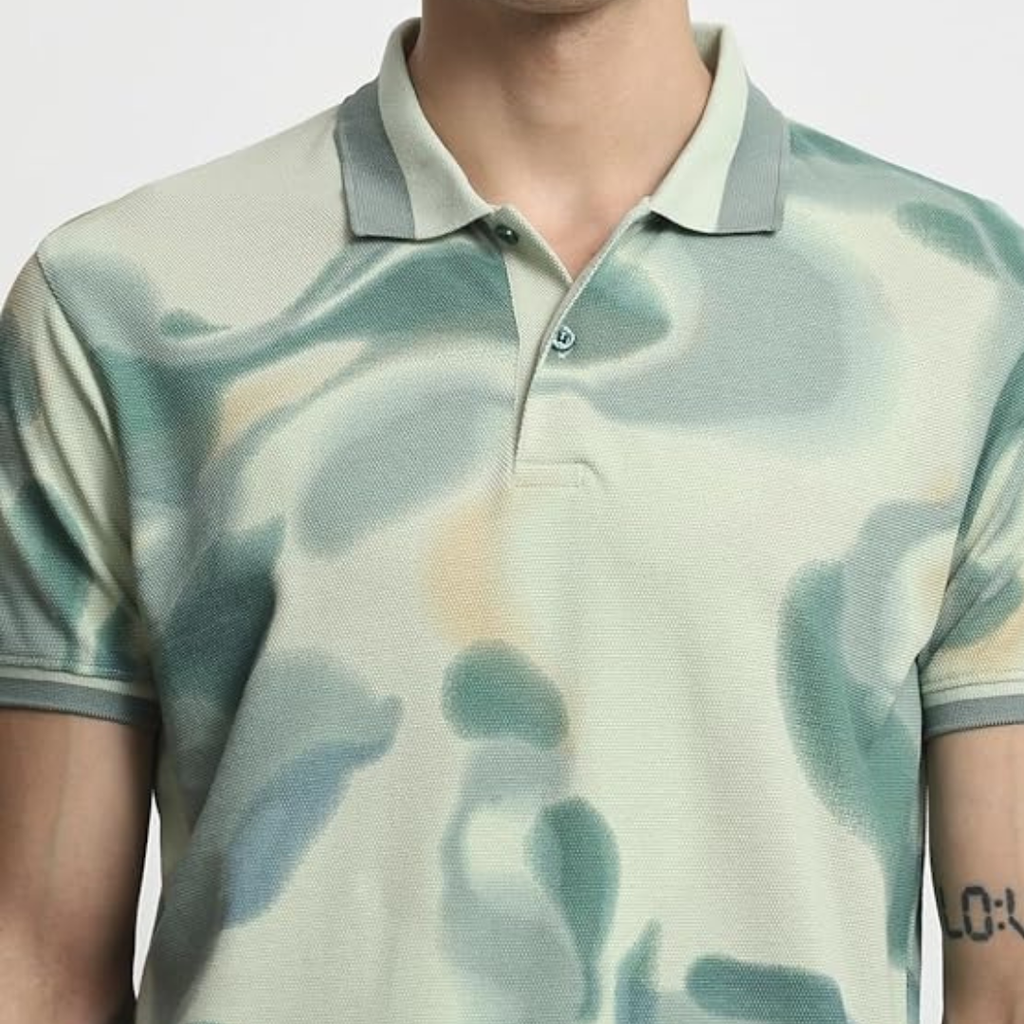 Camouflage Polo T-Shirt