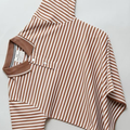 Mack Jonney Men's Striped Cotton Rich Collar Neck T Shirt