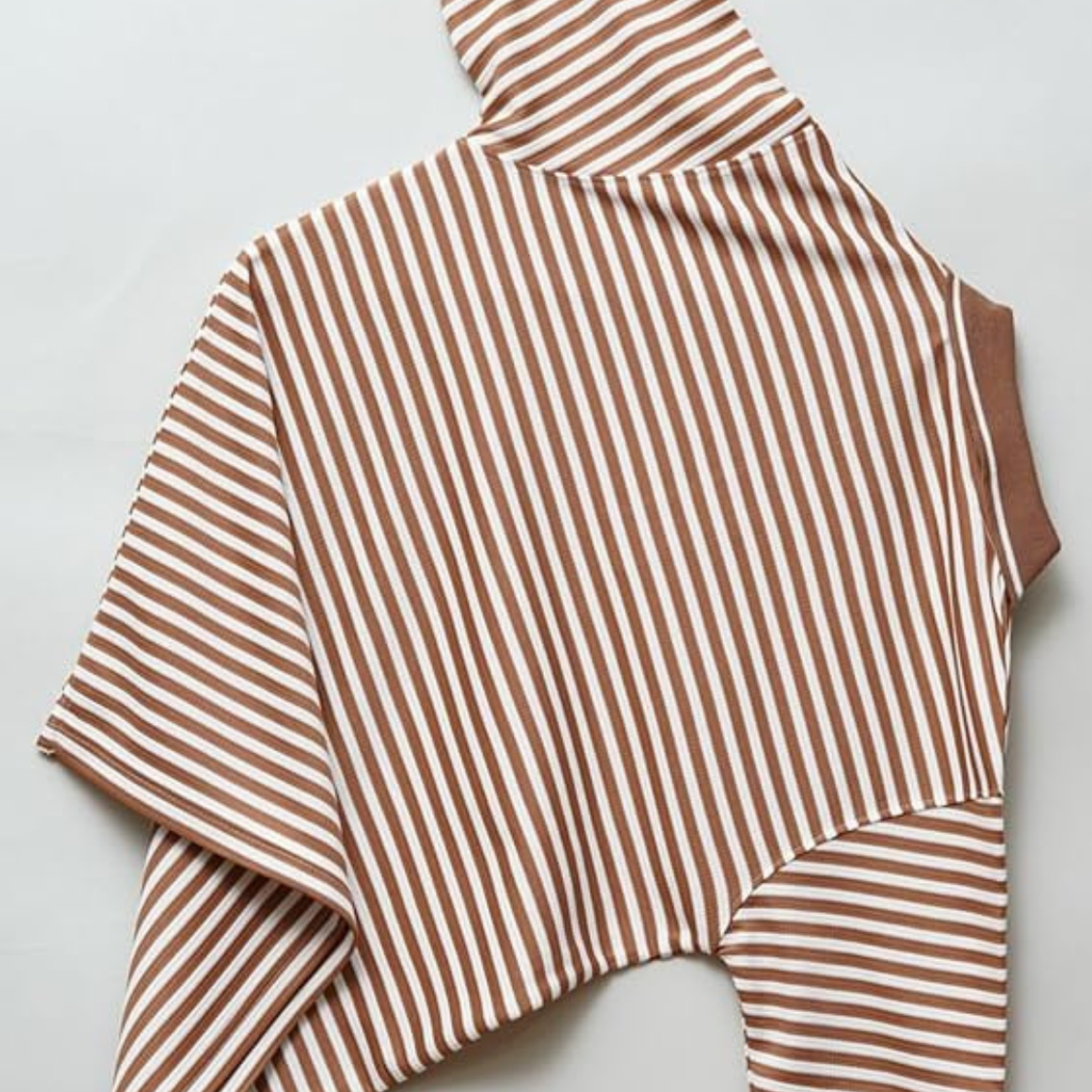 Mack Jonney Men's Striped Cotton Rich Collar Neck T Shirt