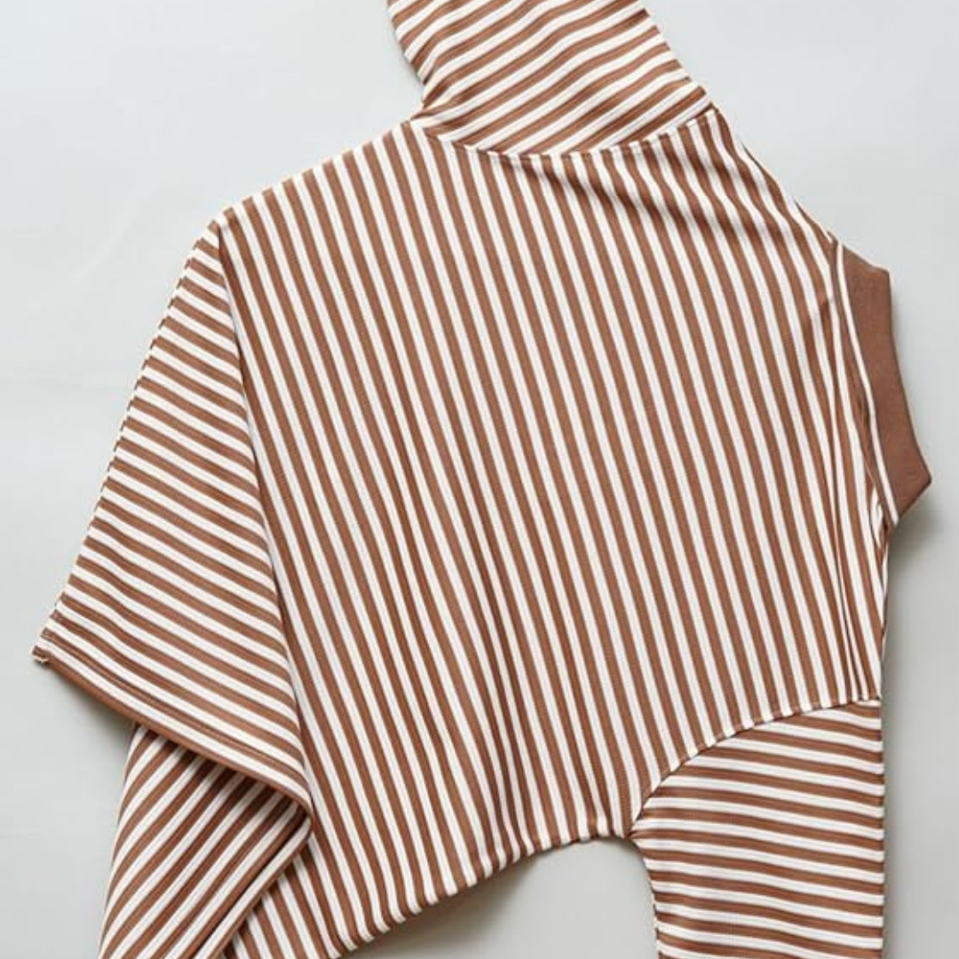 Mack Jonney Men's Striped Cotton Rich Collar Neck T Shirt