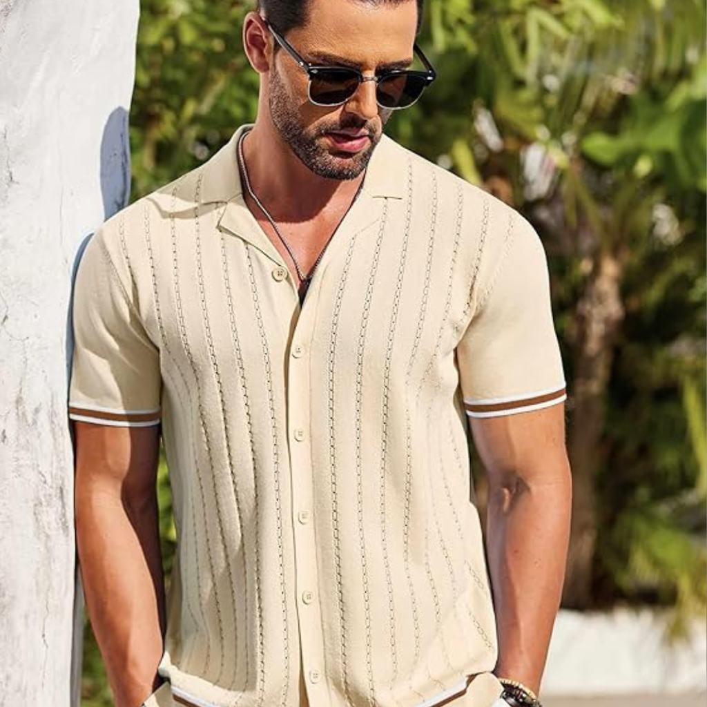 Men's Short Sleeve Knit Shirt