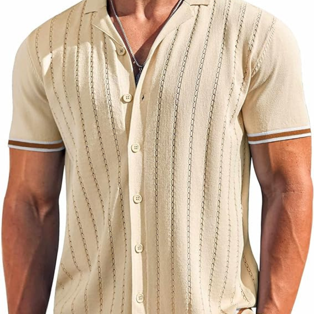 Men's Short Sleeve Knit Shirt