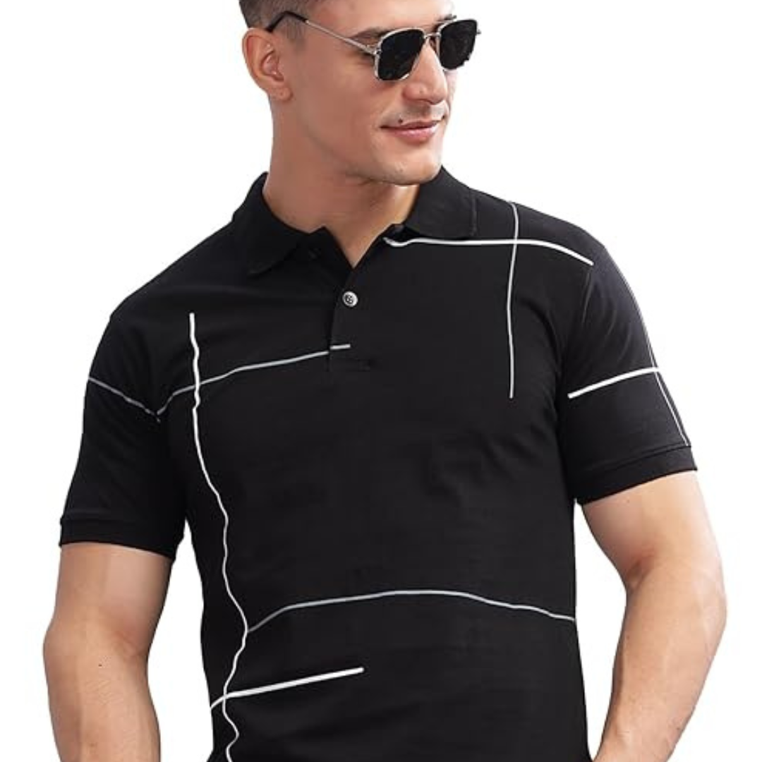 Regular Fit Polo T-Shirt for Men