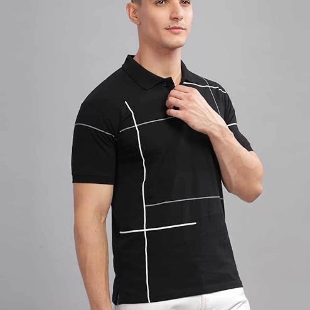 Regular Fit Polo T-Shirt for Men