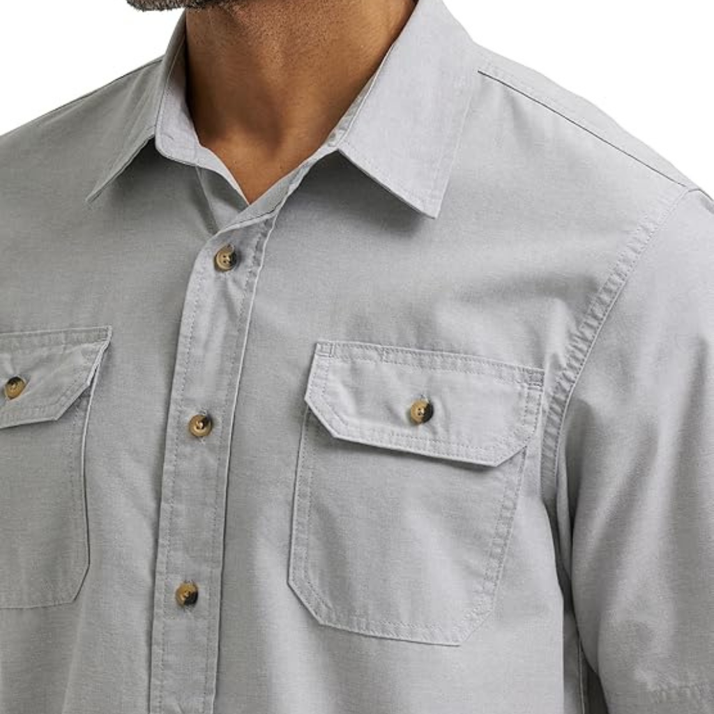 Wrangler Authentics Men's Short Sleeve Classic Woven Shirt