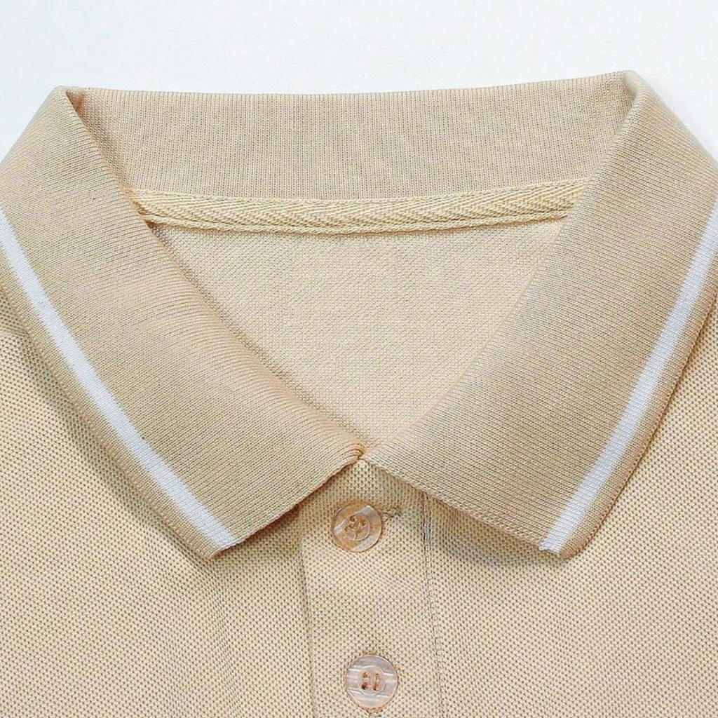 Manfinity Homme Men Contrast Trim Polo Shirt