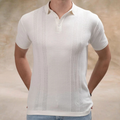 Snowpeak Half White Half Sleeve Polo T-Shirt