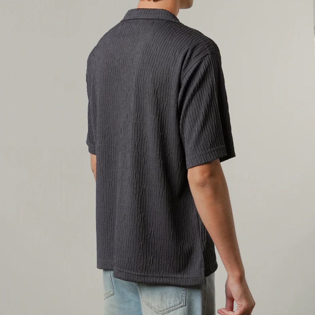 Textured Cuban Shirt