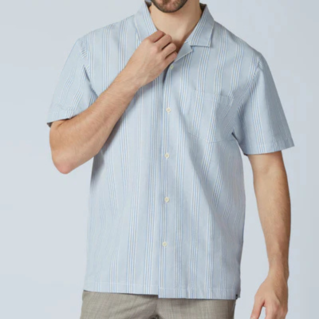 Textured Piers Half Sleeve Shirt