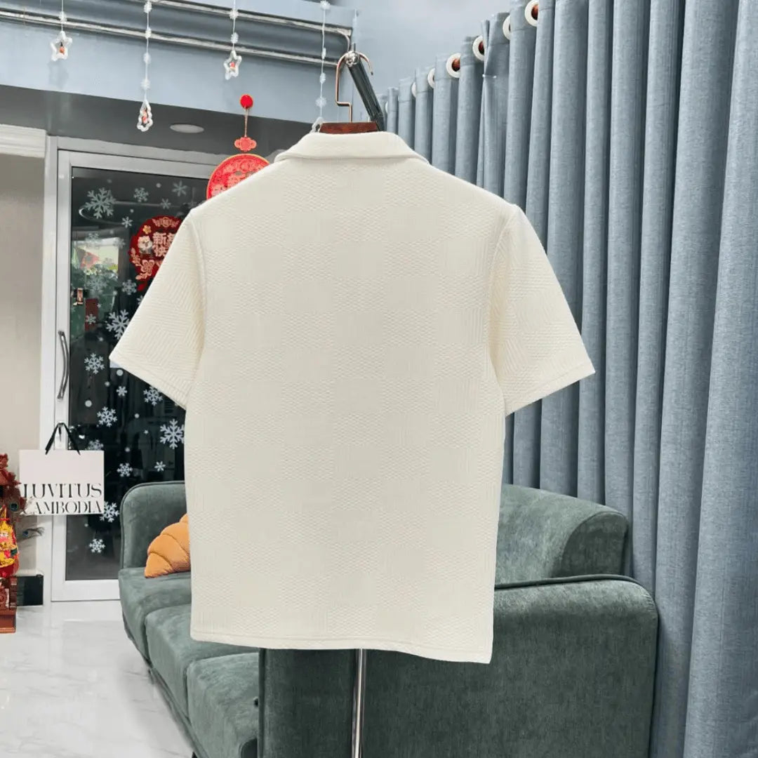 Short-Sleeve Cotton Shirt