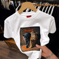 HUGO Style Panther & Leopard Printed T-Shirt