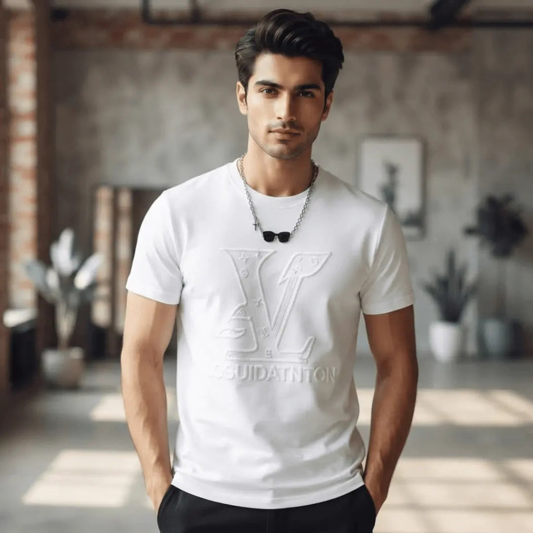 New Short Sleeve European Style T-Shirt