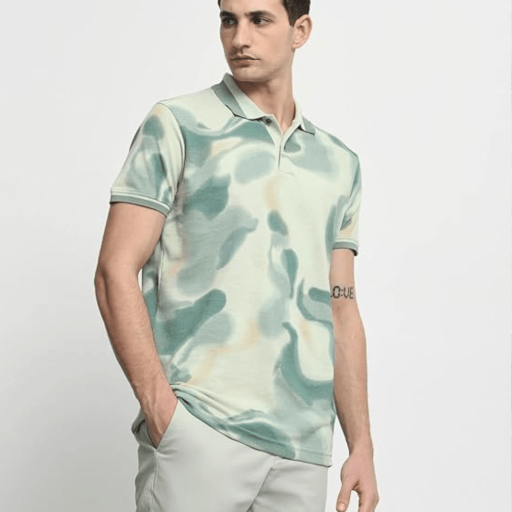 Camouflage Polo T-Shirt