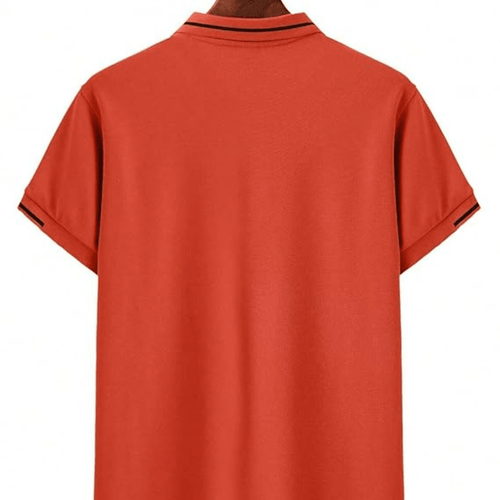 Colored Collar T-Shirt for Men
