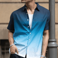 Dark Navy Ombre Shirt