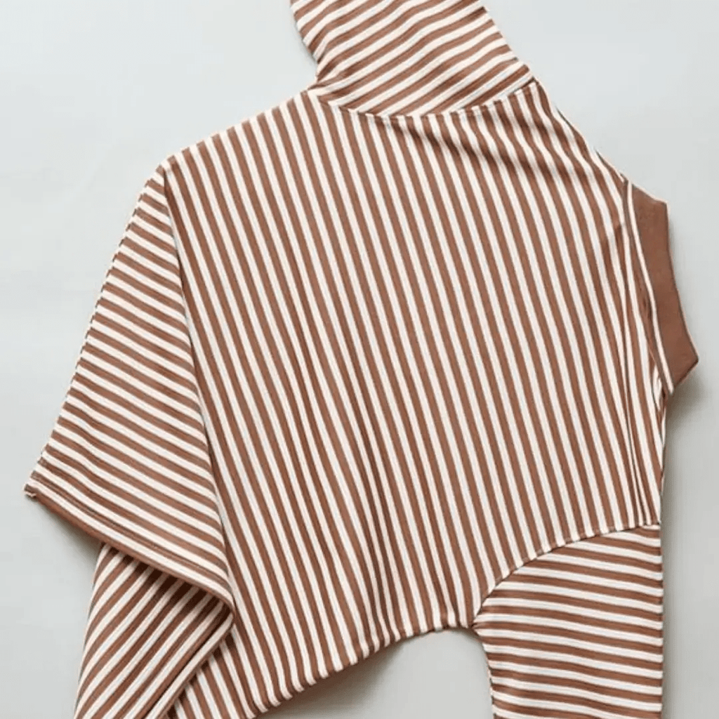 Mack Jonney Men's Striped Cotton Rich Collar Neck T Shirt