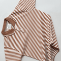 Mack Jonney Men's Striped Cotton Rich Collar Neck T Shirt