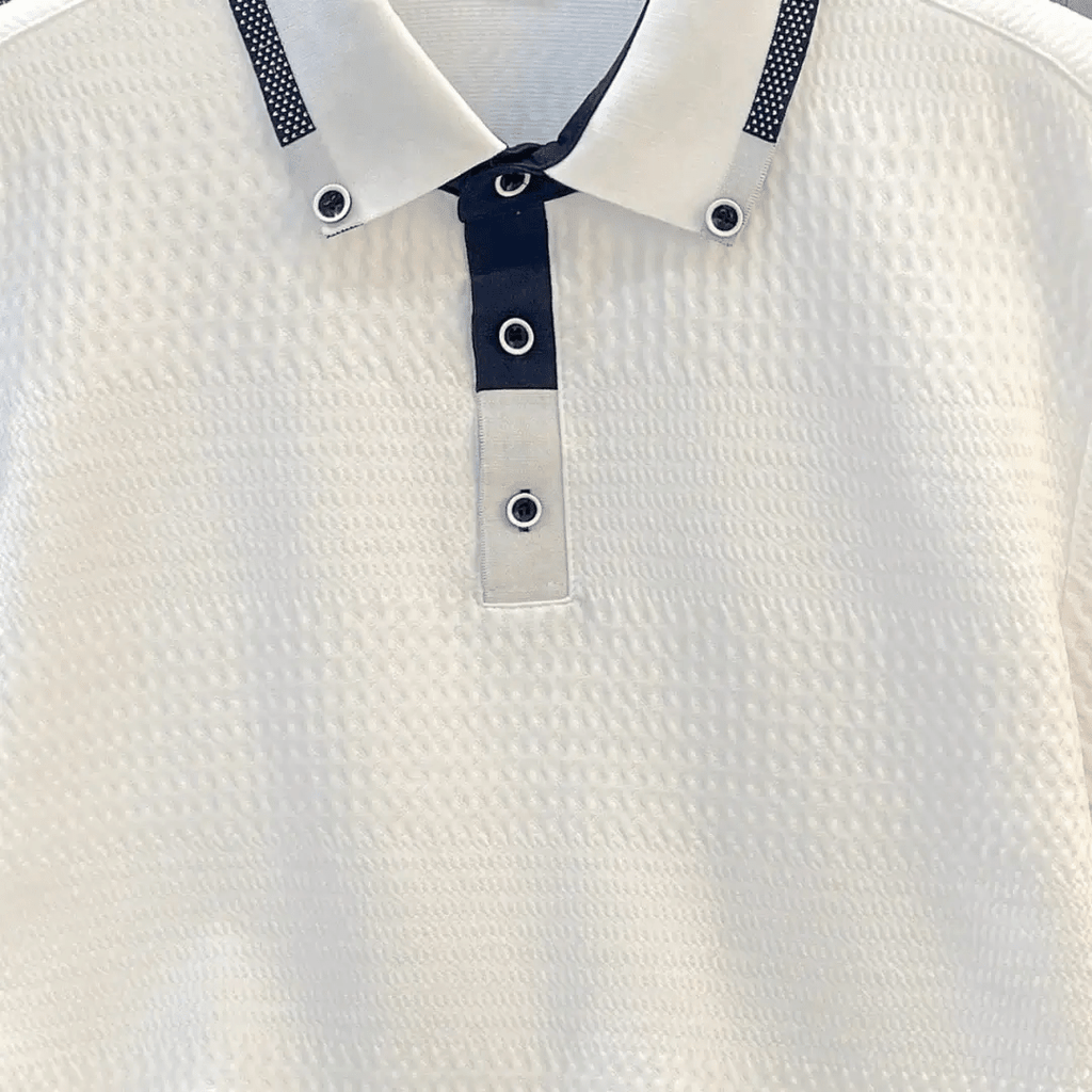 Manfinity Joysei Men's Turndown Collar Button