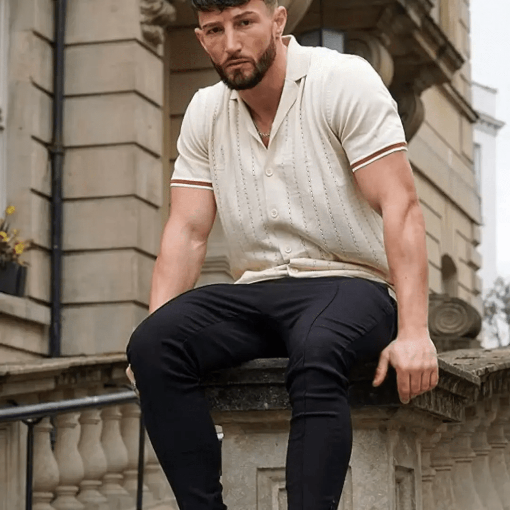 Men's Short Sleeve Knit Shirt