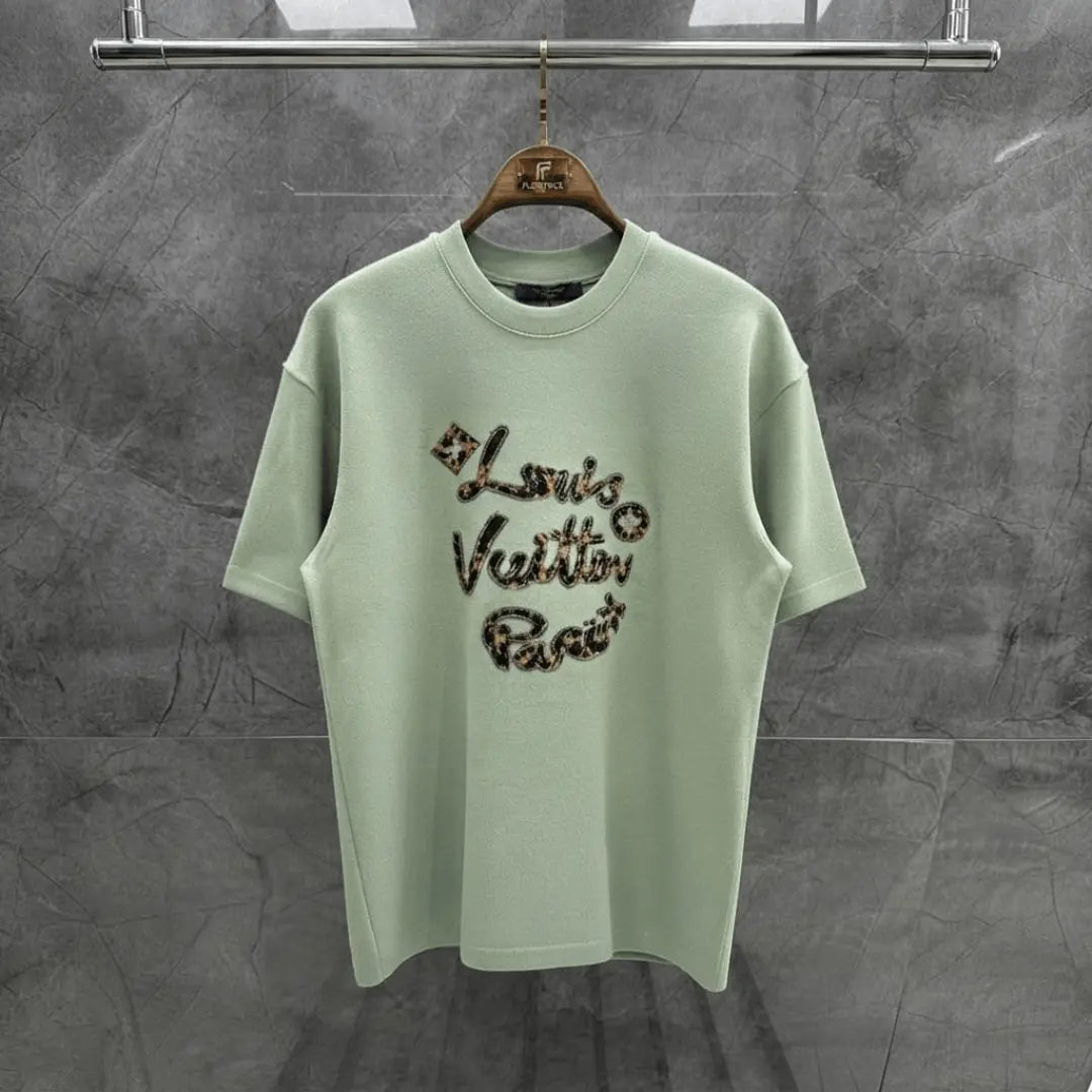 Sage Green Louis Knit Top T-Shirt