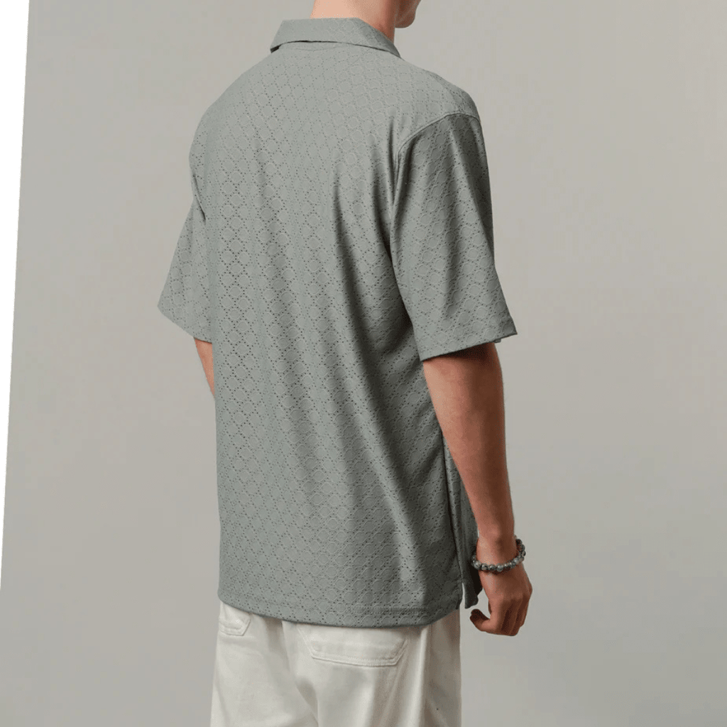 Textured Cuban Shirt 2