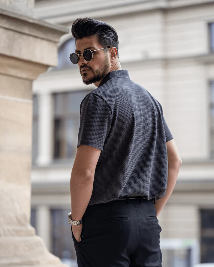 The Prestigio Polo Grey Shirt