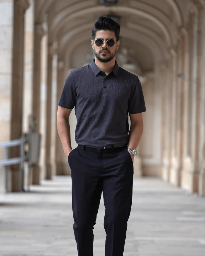 The Prestigio Polo Grey Shirt